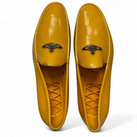Vivienne Westwood Rubber Yellow Loafers (UK 11)