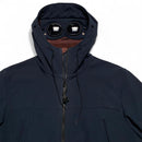 CP Company Shell Goggle Navy and Red Fleece Interior Jacket
