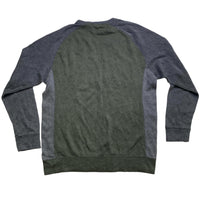 DKNY Khaki Green and Grey Jumper (L)