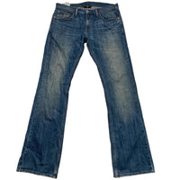 Levis 507 Slim Bootcut Jeans Navy Blue (W 33)