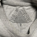 Palace Flex Gym Grey Black and Red T Shirt (S)