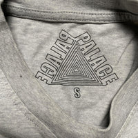 Palace Flex Gym Grey Black and Red T Shirt (S)
