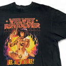 Black Velvet Revolver Vintage 2004 R & Fn R y2k Band T Shirt (M)