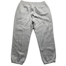 Nike Athletic Department Grey and White Swoosh Baggy Joggers (2XL)