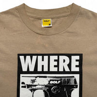 Where Protection Golf Wang Brown T Shirt (M)