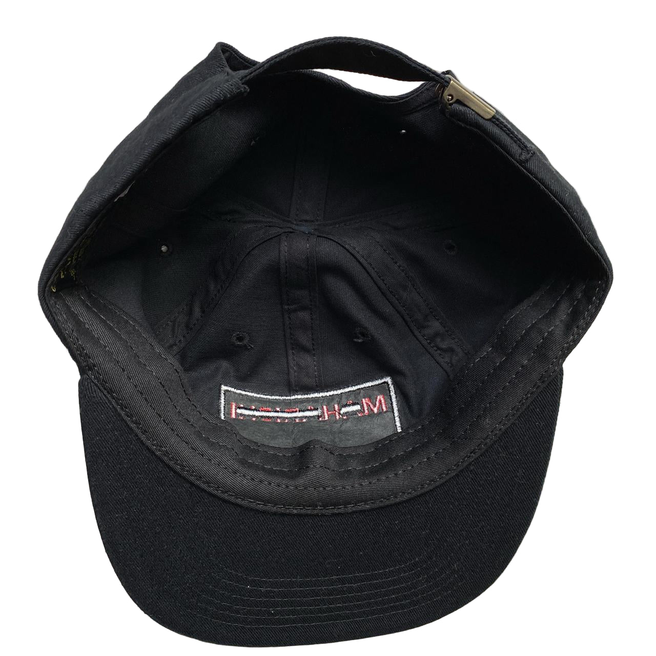 Maharishi 6 Panel Adjustable Cap Black and Red