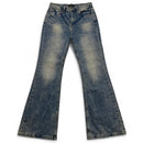 Balenciaga Unisex Blue Flared Baggy Jeans (2XS)