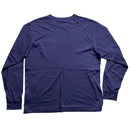 Carhartt WIP Blue Lavender Long Sleeve Pocket T Shirt (L)
