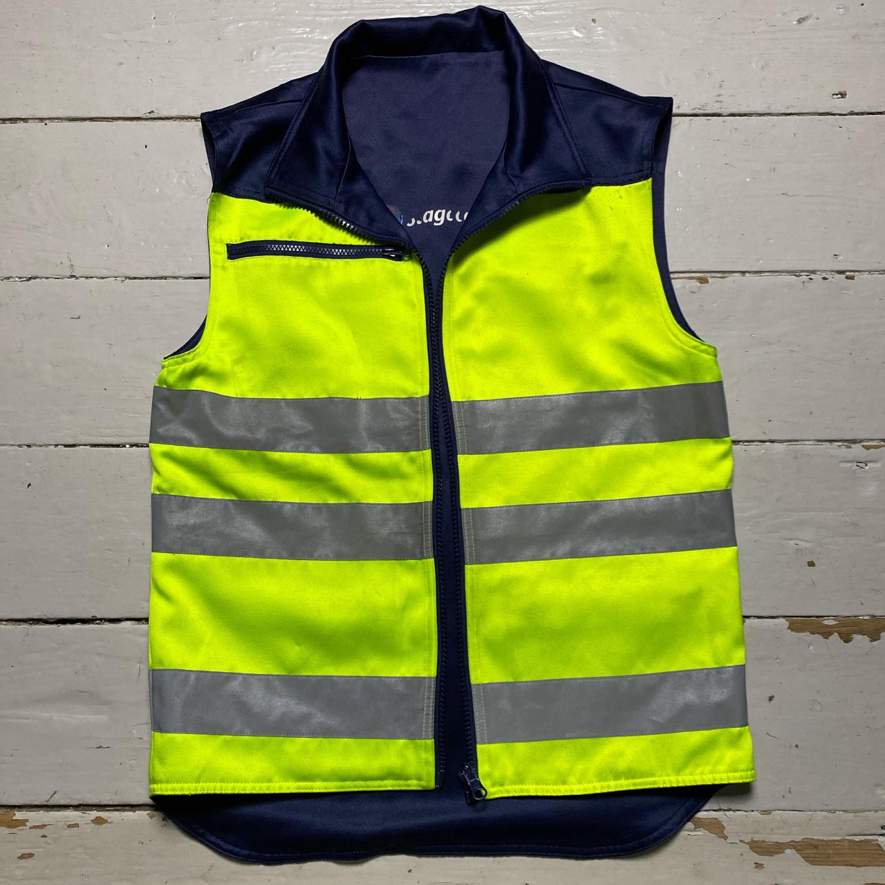 Stagecoach Reflective Reversible Navy Gilet