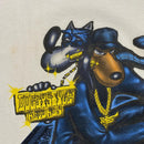 Blue Line Treatment Snoop Dogg Vintage 90’s T Shirt White (2XL)