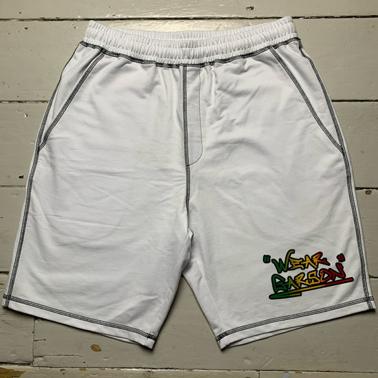 Rasta Gradient Graffiti Shorts