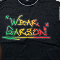 Rasta Gradient Graffiti T Shirt (S/M/L/XL)