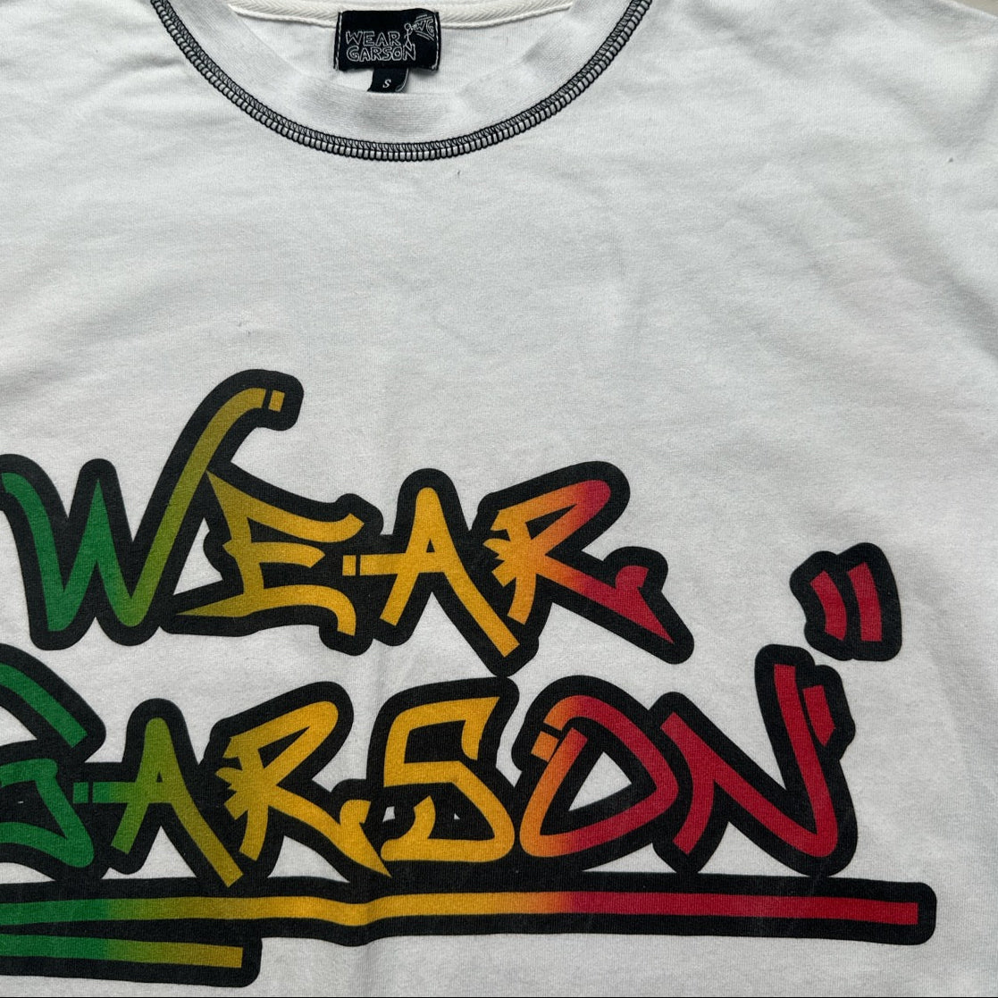 Rasta Gradient Graffiti T Shirt (S/M/L/XL)
