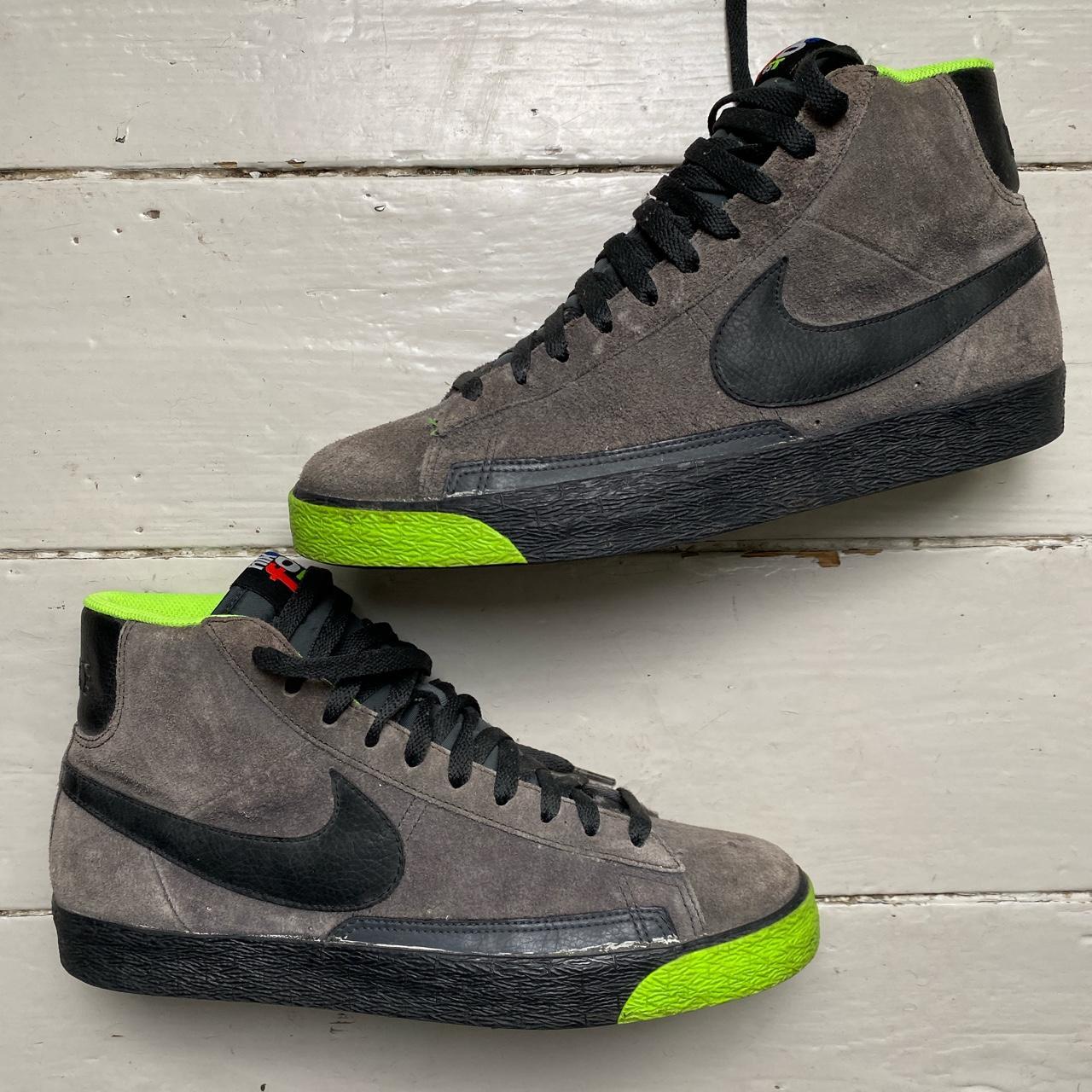 Nike Blazer Grey and Green