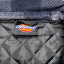 Dickies Checkered Thick Quilted Shirt Jacket (L)