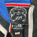 Browns Motorcycles Racing Green Blue and Red Hoodie (L)