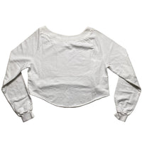 Fiorucci Angels Cropped Jumper White  (S)