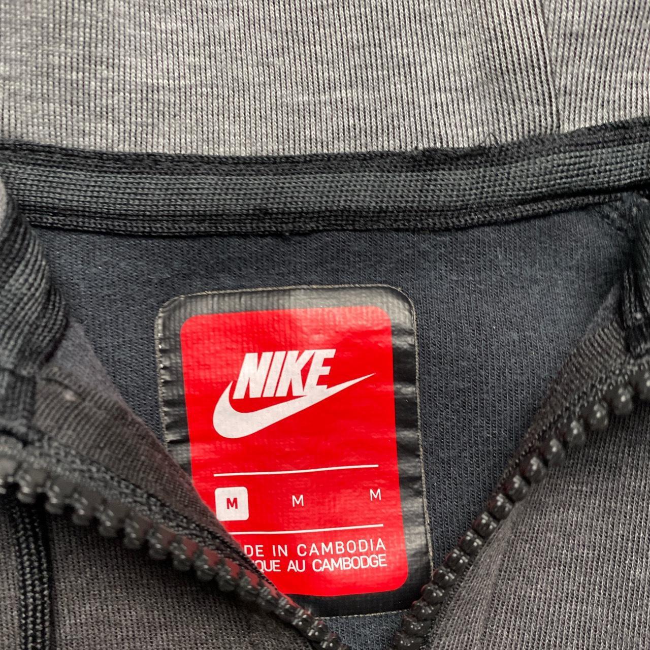 Nike Tech Fleece Multi Colour Grey and White Hoodie (M)