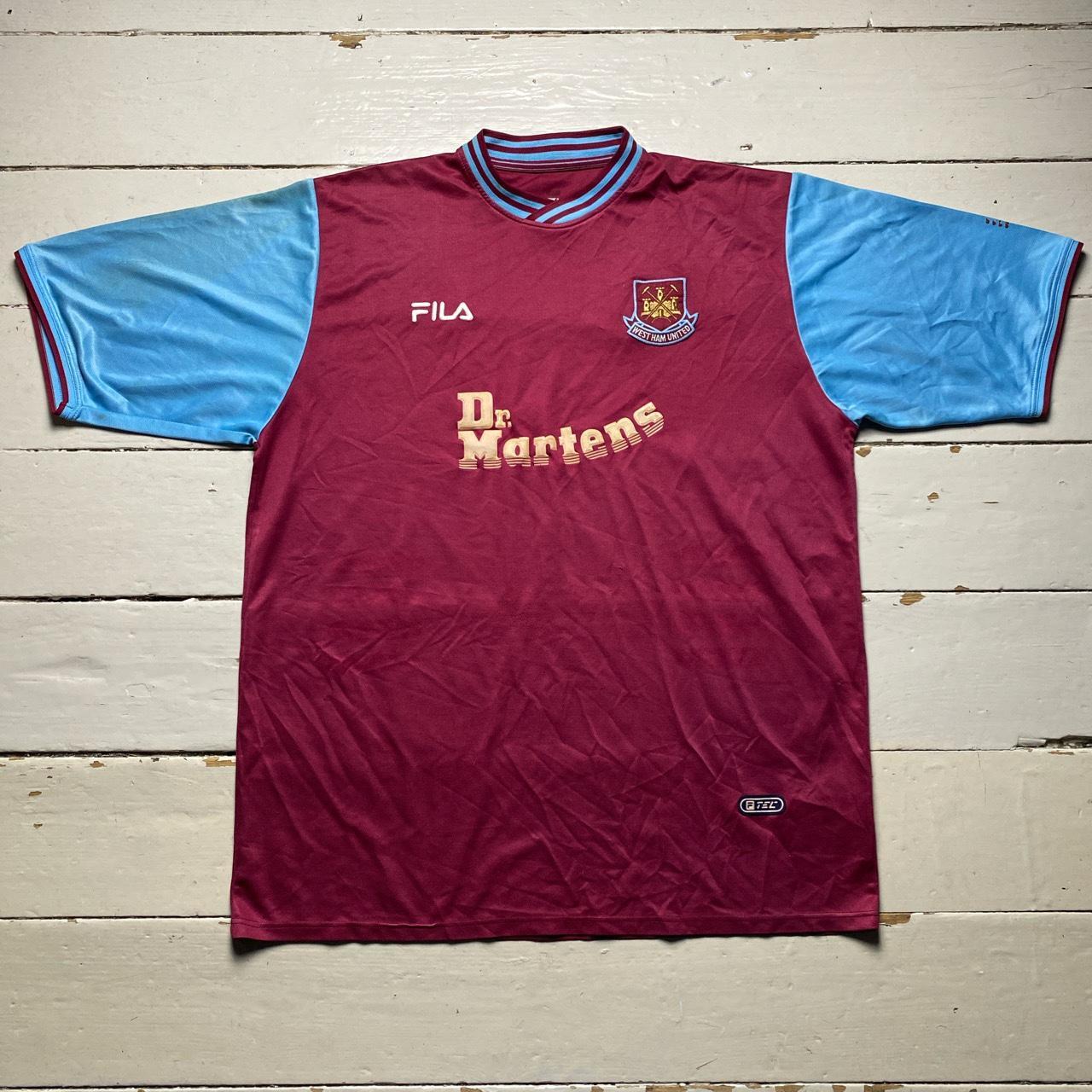 West Ham United Vintage 1999-2003 Fila Dr Martens