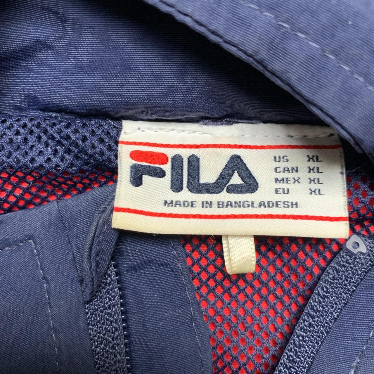 Fila Vintage Style Shell Tracksuit Jacket