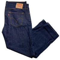 Levis 751 02 Vintage Dark Navy Baggy Jeans (40W)
