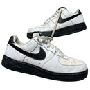 Nike Air Force 1 White and Black (UK 12)