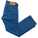 Levis Vintage Blue and Black Stitch 501 Jeans (32W)