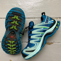 Salomon XA Pro Light Blue and Green