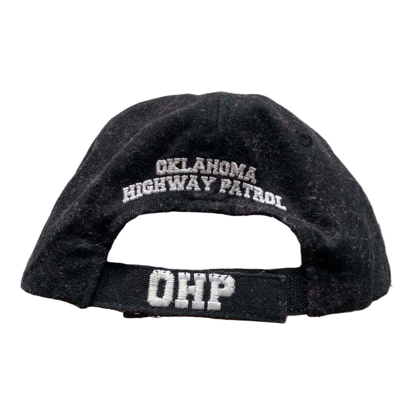 Oklahoma Highway Patrol Black and White Cap