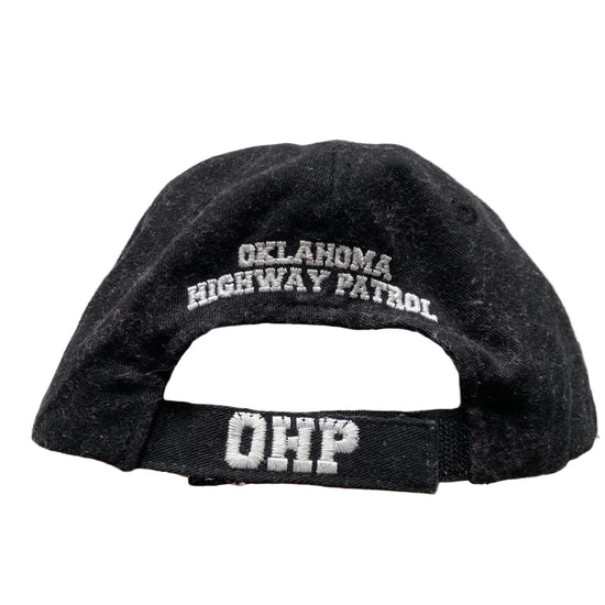 Oklahoma Highway Patrol Black and White Cap