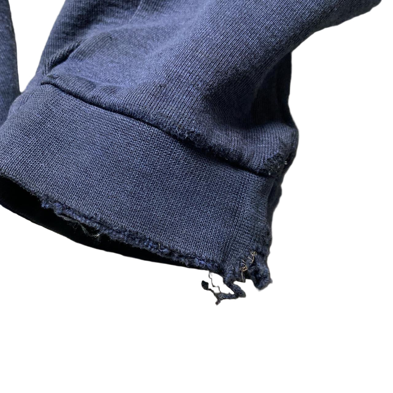 Nike Tech Fleece Navy and Black Hoodie (XL)