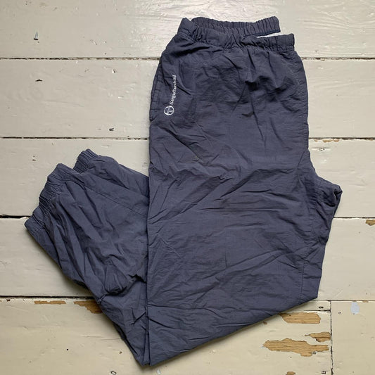 Sergio Tacchini Vintage Baggy Shell Track Pant Bottoms