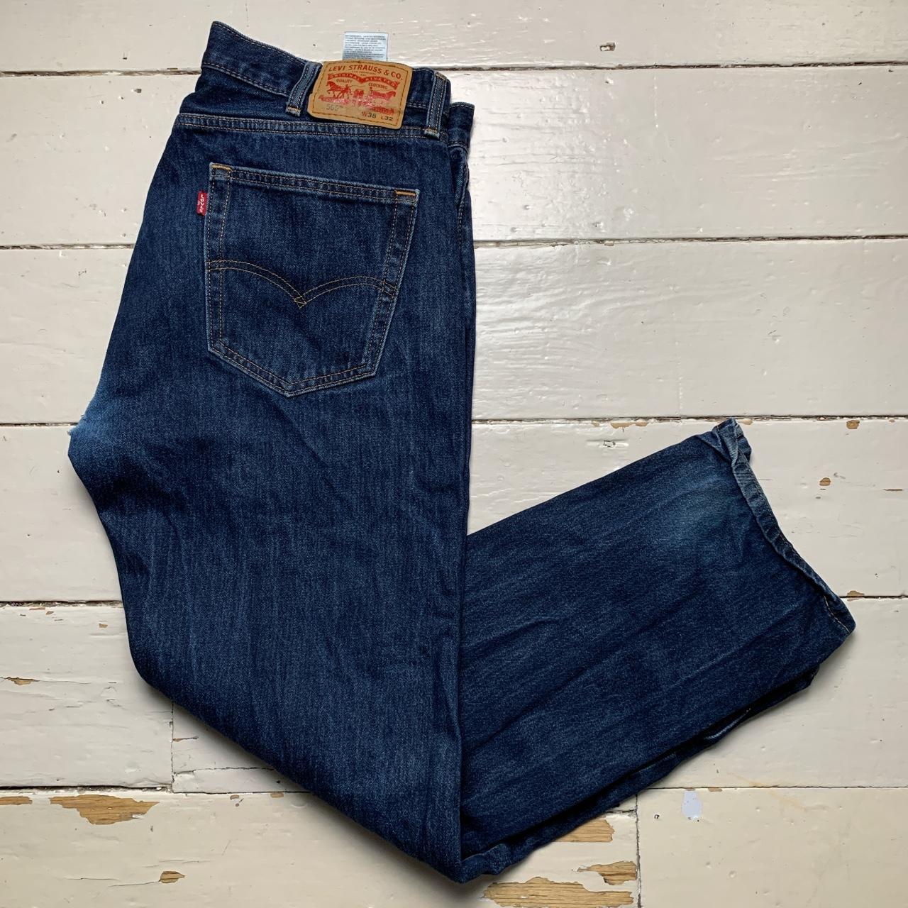 Levis 505 Baggy Navy Jeans