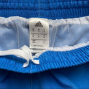 Adidas Vintage Shell Track Pant Shorts Blue and White (M)
