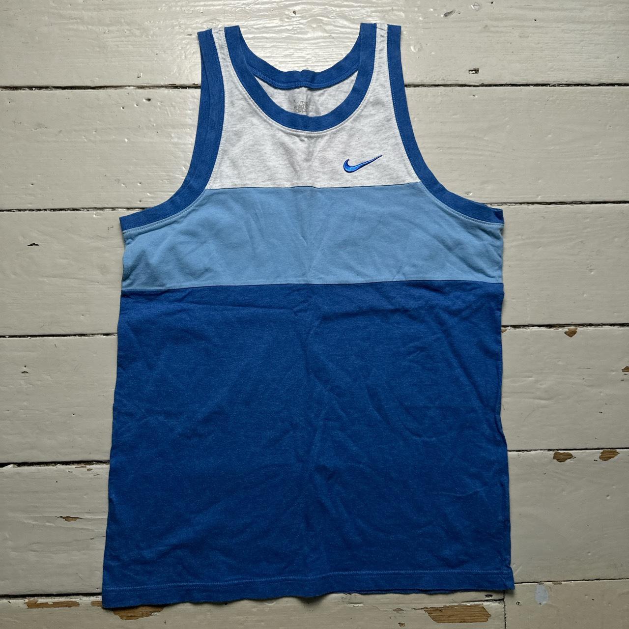 Nike Vintage Swoosh Blue Gradient Vest