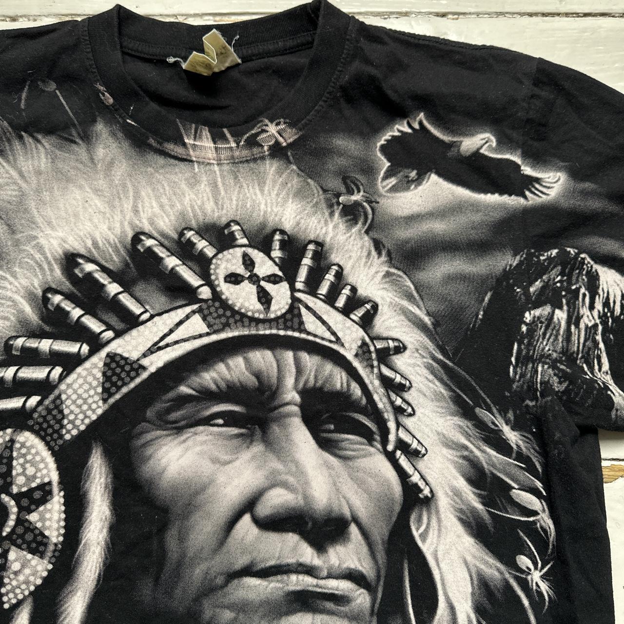 Native American Red Indian Vintage 90s T Shirt