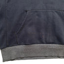 Nike Vintage Swoosh Hoodie Black and Blue (XL)