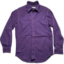 Moschino Vintage Purple Rainbow Stitch Shirt (S)