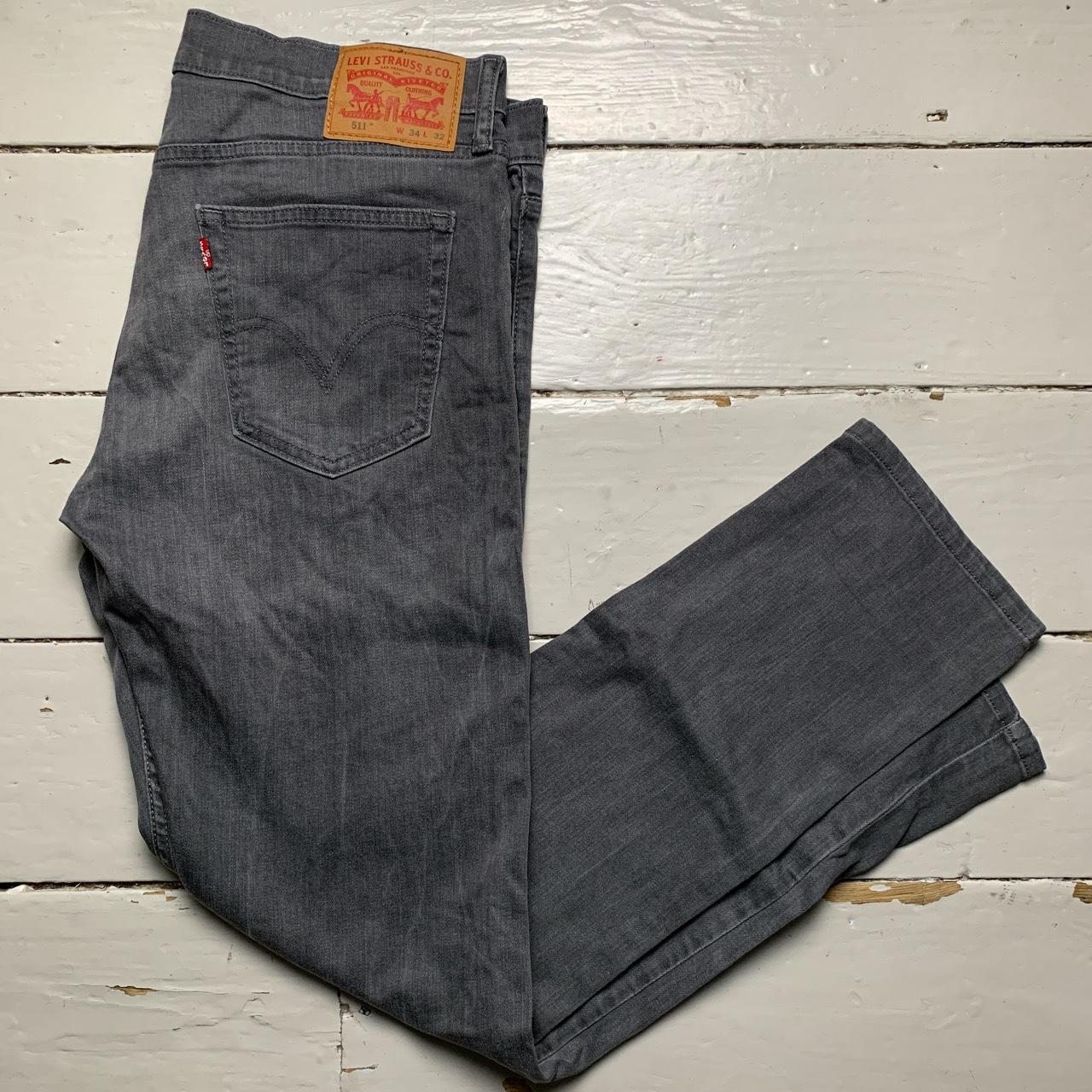 Levis 511 Grey Slim Jeans