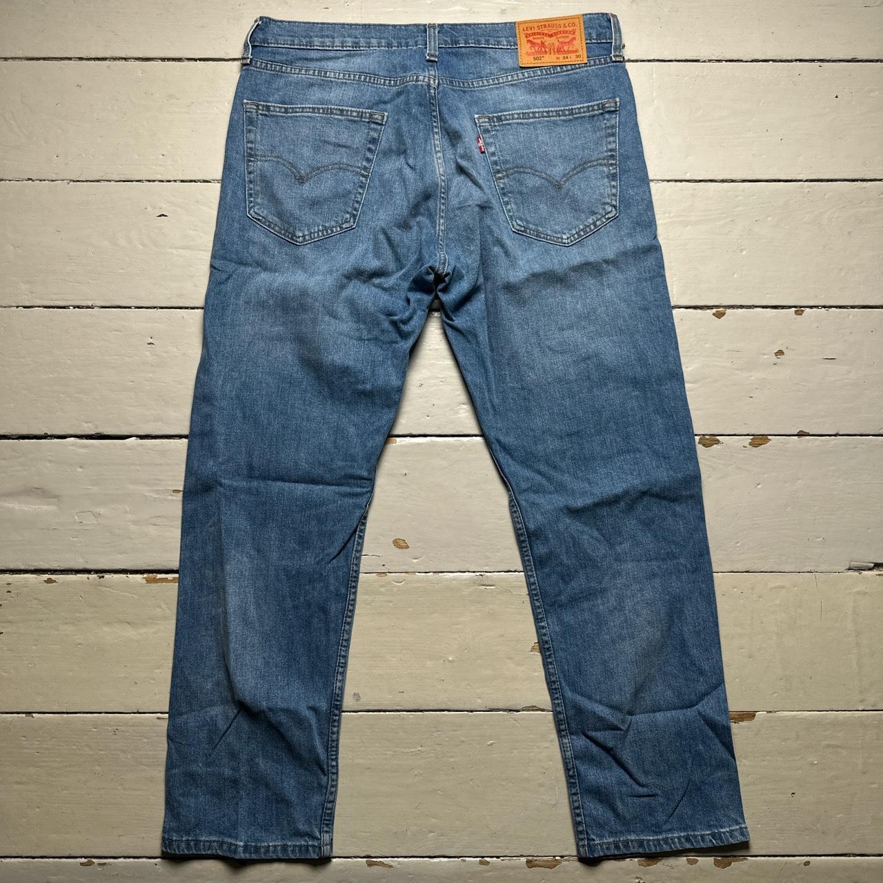 Levis 502 Light Blue Baggy Jeans