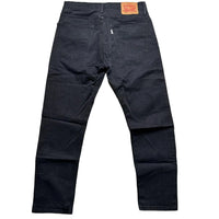Levis 502 Black Trouser Jeans (32W)
