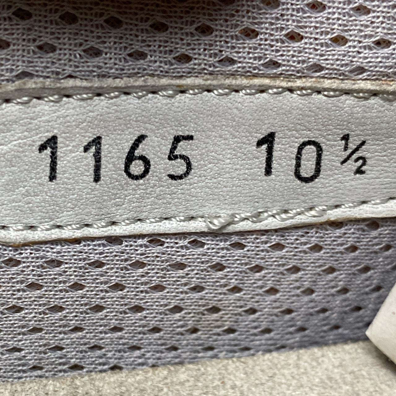 Prada Leather White Grey and Red Driving Loafer Shoes (UK 10.5)