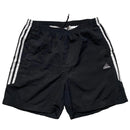 Adidas Black and White Baggy Shell Track Pant Shorts (M)