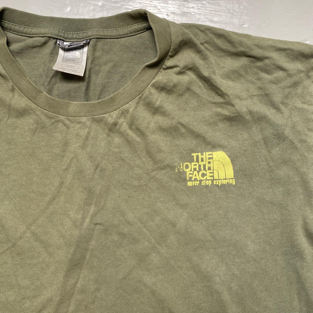 The North Face Vintage Green Long Sleeve T Shirt