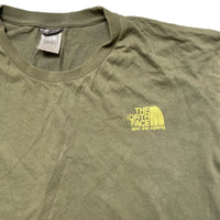 The North Face Vintage Green Long Sleeve T Shirt (XL)