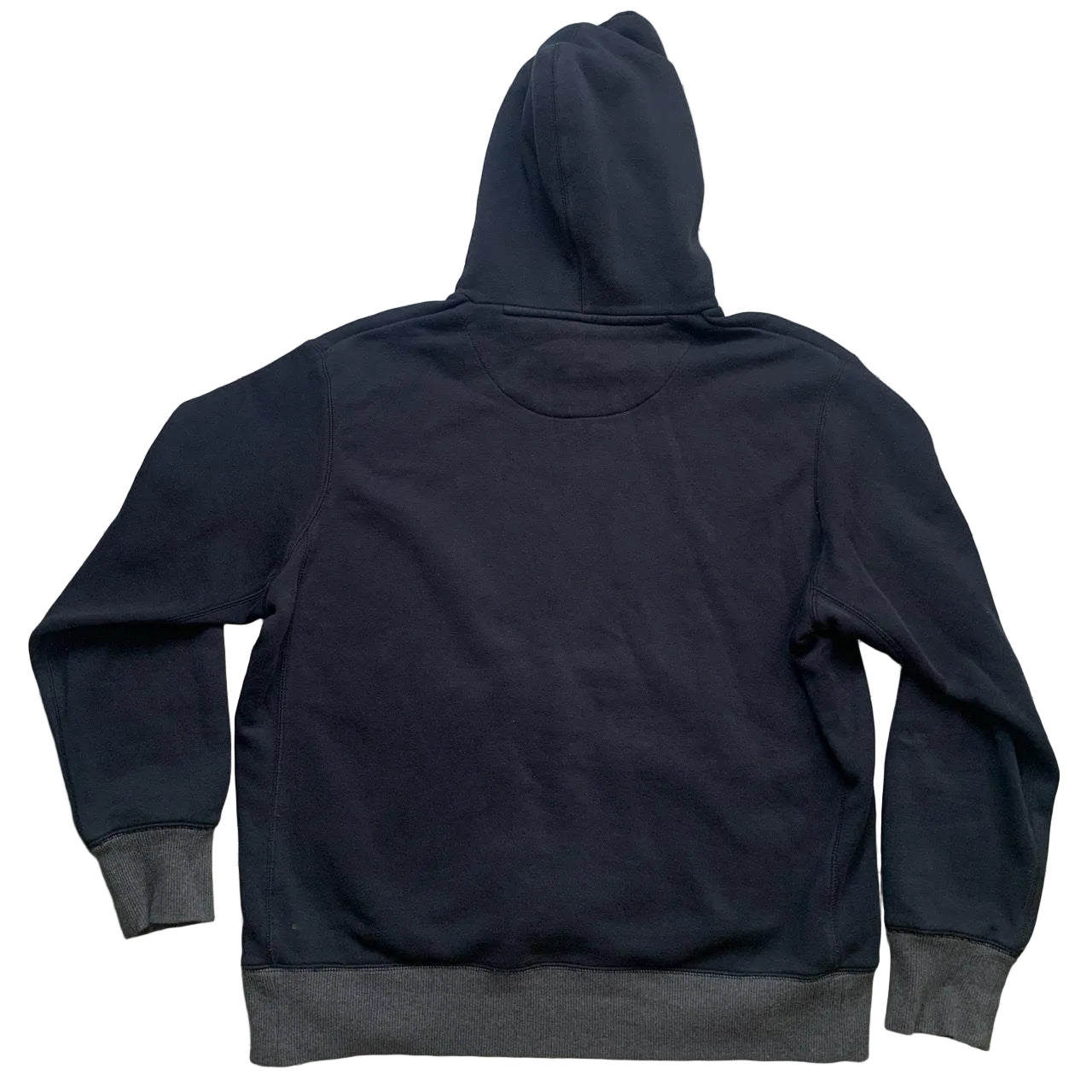 Nike Vintage Swoosh Hoodie Black and Blue (XL)