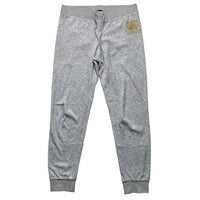 Juicy Couture Grey and Gold Velour Tracksuit (XS/S)