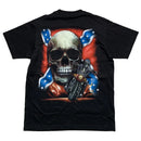 UK Rock Skeleton Grunge Biker Dukes Of Hazard T Shirt (L)