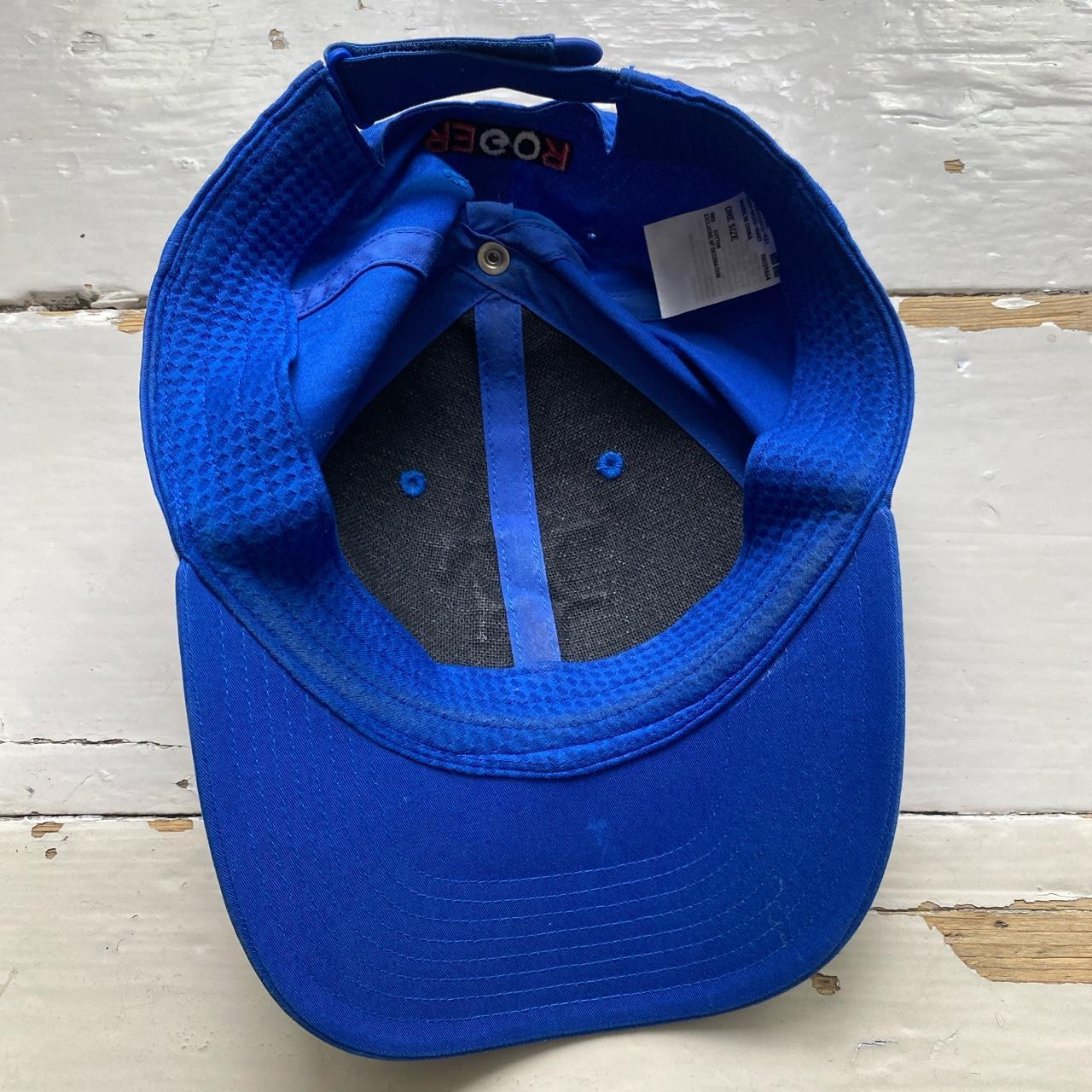 Roger Federer Uniqlo Blue and White Tennis Cap