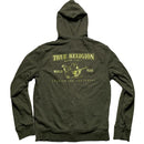 True Religion Olive Green Buddha Hoodie (S)